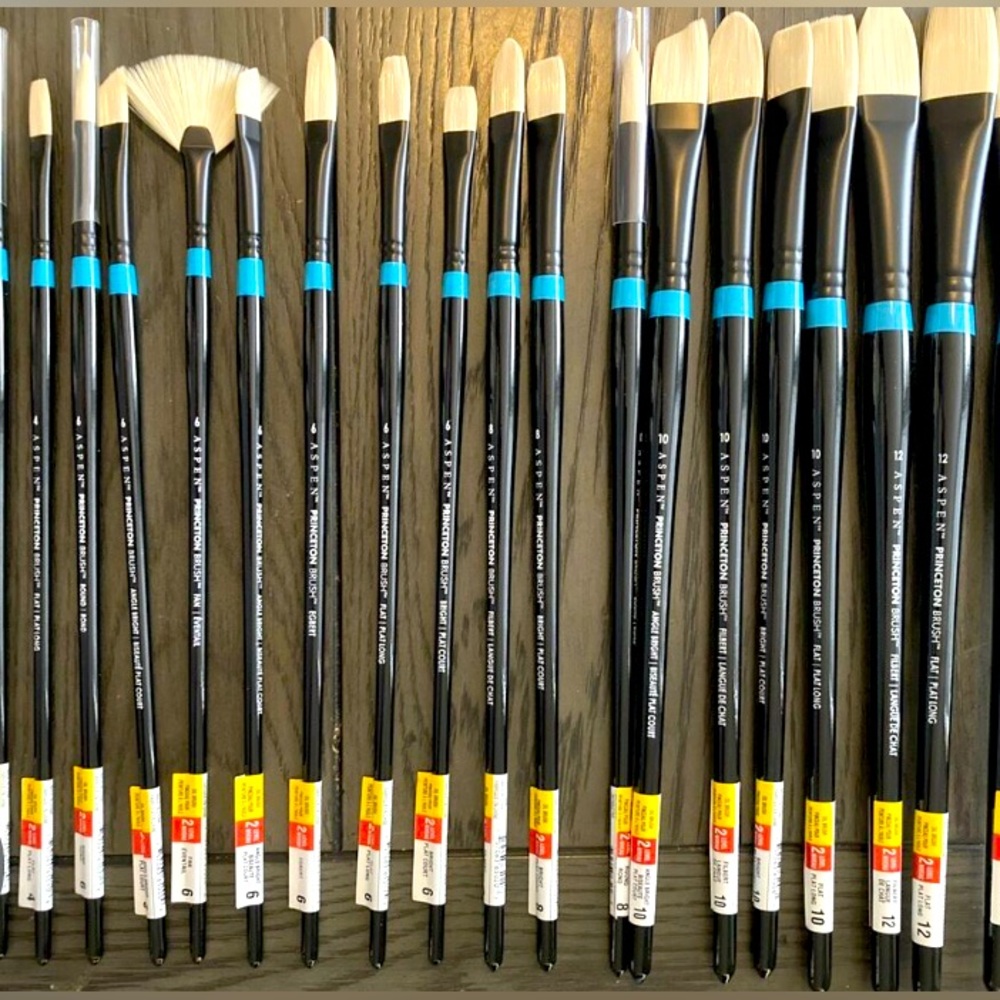 Aspen oil paint brushes